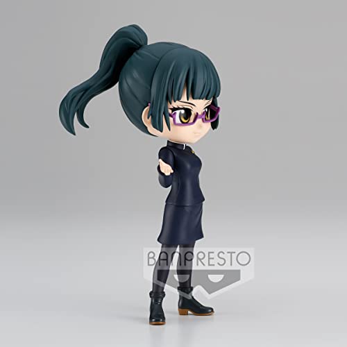 Banpresto - Figurine Q Posket Maki Zenin Jujutsu Kaisen, 14 cm, BP18839, Multicolore Banpresto - Figurine Q Posket Maki Zenin Jujutsu Kaisen, 14 cm, BP18839, Multicolore